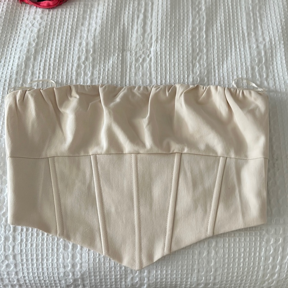 Cropped Bustier Top